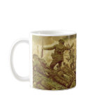 First Wave at Omaha by Ken Riley mugs