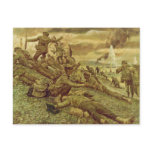 First Wave at Omaha by Ken Riley Post Card