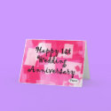 First Wedding Anniversary cards