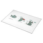 fis,bird,animal placemats