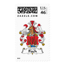 Fisch Family Crest postage