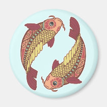 Fische/Pisces Symbol magnets