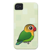 Fischer's Lovebird iPhone 4 Covers