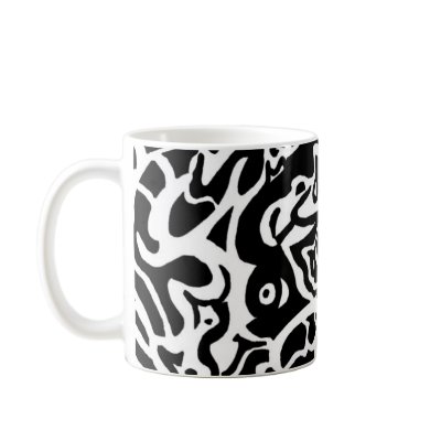"Fish" abstract art Mug by RLMdesignes