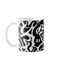 "Fish" abstract art Mug by RLMdesignes "Fish" abstract art Mug