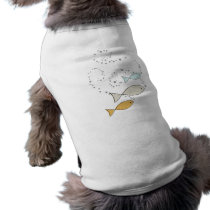 Fish and Bubbles Pet Tshirt