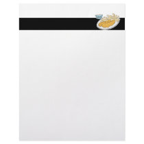 fish and chips personalized letterhead