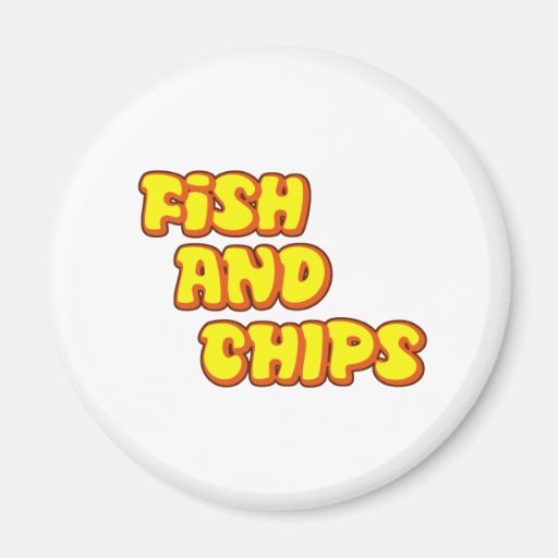 fish and chips magnets