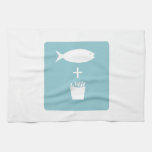 Fish And Fires Hand Towel