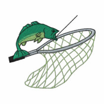 Fish and Net Polo Shirt