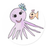 Fish and Octopus Stickers