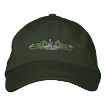 Fish and Ship embroidered hats