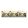 Fish and vegetable market, Konigsberg, East Prussi Bumper Stickers