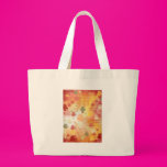 Fish and Waves in Red Canvas Bags