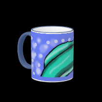 Fish and Worm mugs