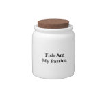 Fish Are My Passion Candy Jar