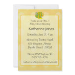 Fish Baby Shower Invitation