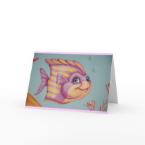 Fish Birthday Card