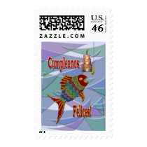 Fish Birthday Spanish/Mexican/Latino Postage