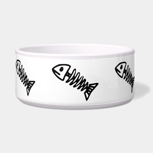 Fish Bones petbowl