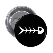 Fish bones pins