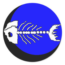 Fish Bones Sticker