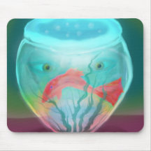 Fish Bowl Mouse Pad