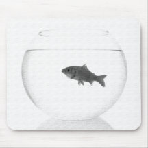 Fish bowl Mousepad