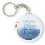 Fish Bowl Water Products Key Chain