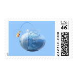Fish Bowl Water Products Postage Stamp