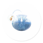 Fish Bowl Water Products Sticker