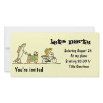 Fish Buggy and Bike Photo Card Template