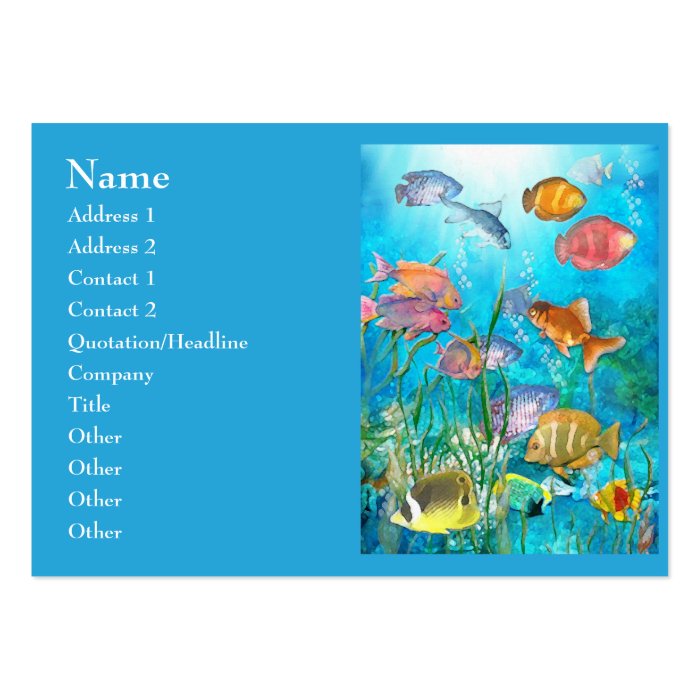 Fish Business Card Template Free fish business card template on popscreen Fish Business Card Template Free fish business card template on popscreen