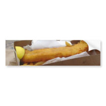 Fish Chips bumper stickers
