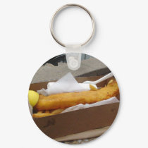Fish Chips keychains by lifesphere Fish Chips keychains
