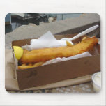 Fish Chips Mouse Pad