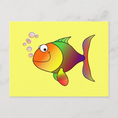 Colorful Fish Cartoon