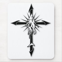 Fish-Cross_Shadow mousepads