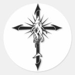 Fish-Cross_Shadow Stickers