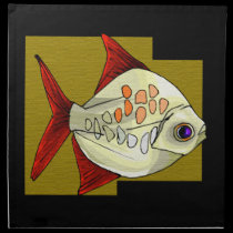 Fish Design Mojo Dinner Napkins napkins