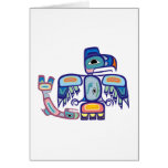 Fish eagle salmon osprey salmon card