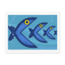 Fish eat fish postcard