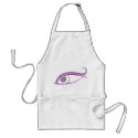 Fish Eye Abstract Apron by tshirtdujour Fish Eye Abstract Apron