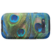 Fish Eye Peacock Still Life Samsung Galaxy S3 Covers