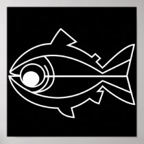 Fish Eye Posters