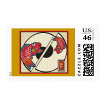 Fish Fan postage