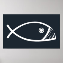 fish-fangs-DKT Posters