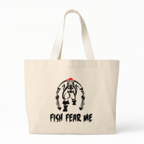 Fish Fear Me Pirate bags