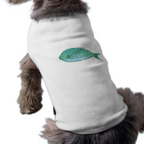 Fish fish doggie shirt