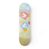 Fish fishes skateboards